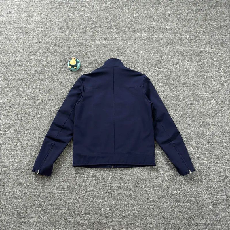 Dior Dior Men's Dark Blue Cotton Jacket 0089 Size US M / EU 48-50 / 2 - 2 Thumbnail