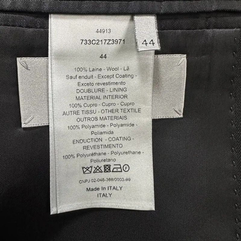 Dior Dior Black Cotton Long Sleeve Coat 0089 Size US S / EU 44-46 / 1 - 5 Thumbnail