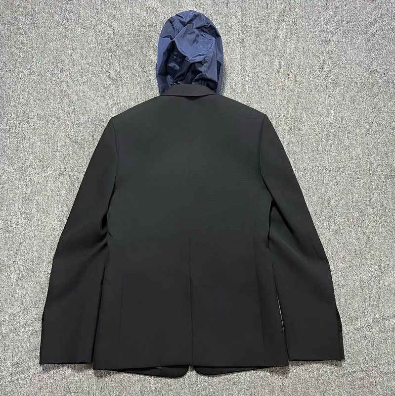 Dior Dior Black Cotton Long Sleeve Coat 0089 Size US S / EU 44-46 / 1 - 3 Thumbnail