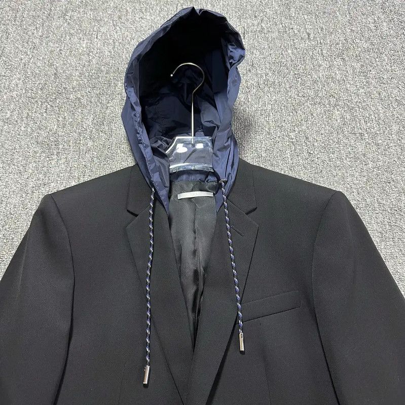 Dior Dior Black Cotton Long Sleeve Coat 0089 Size US S / EU 44-46 / 1 - 2 Thumbnail