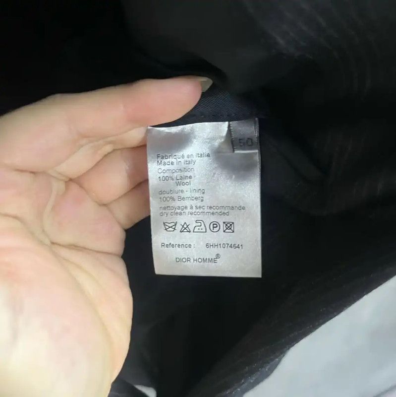 Dior Dior Black Cotton Men's Coat XL 0089 Size US XL / EU 56 / 4 - 3 Thumbnail