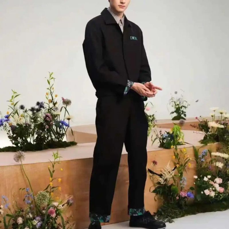 Dior Dior Black Casual Pants for Men 0089 Size US 26 / EU 42 - 8 Thumbnail