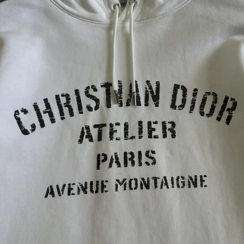 Dior Dior Cotton Hooded Sweatshirt for Men 0089 Size US XL / EU 56 / 4 - 2 Thumbnail