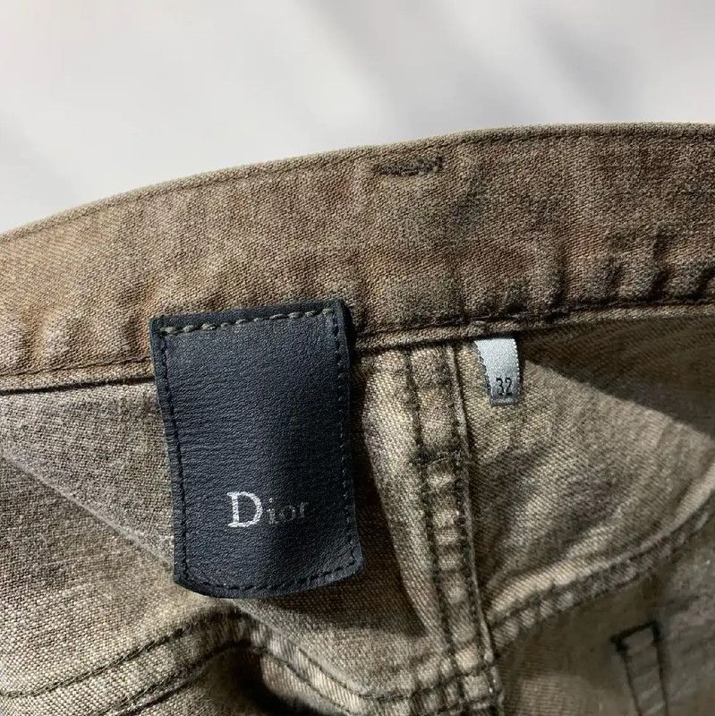 Dior Dior Khaki Denim Casual Pants for Men 0089 Size US 32 / EU 48 - 5 Thumbnail
