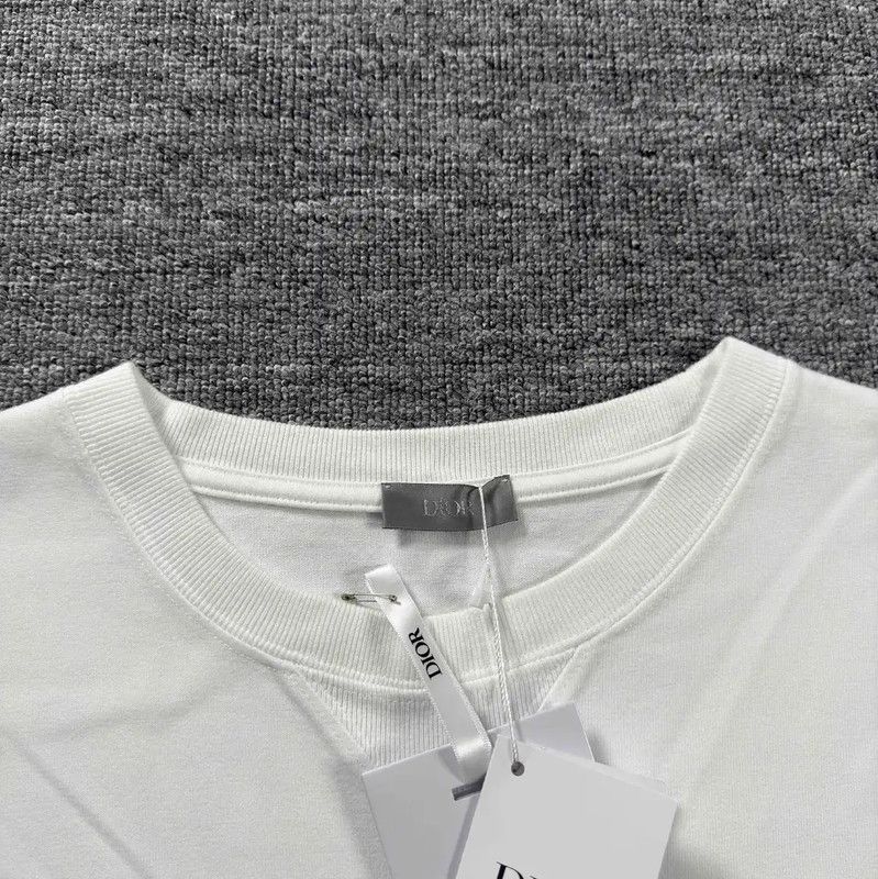 Dior Dior Men's Cotton T-Shirt in XXL Size 0089 Size US XXL / EU 58 / 5 - 3 Thumbnail