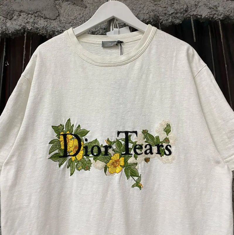 Dior Dior Summer White Cotton Short Sleeve T-shirt 0089 Size US S / EU 44-46 / 1 - 3 Thumbnail