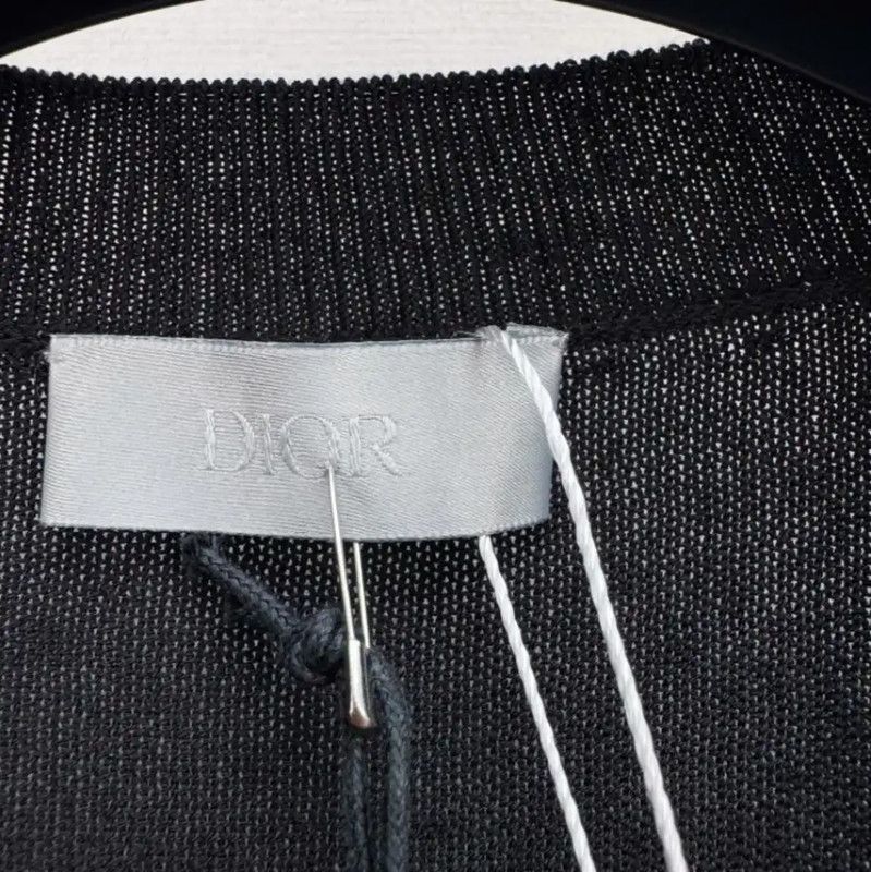 Dior Dior Black Winter Long Sleeve Sweater 0089 Size US L / EU 52-54 / 3 - 2 Thumbnail