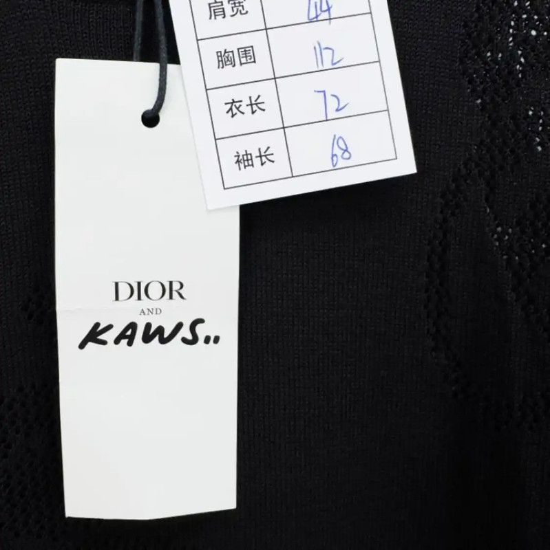 Dior Dior Black Winter Long Sleeve Sweater 0089 Size US L / EU 52-54 / 3 - 3 Thumbnail