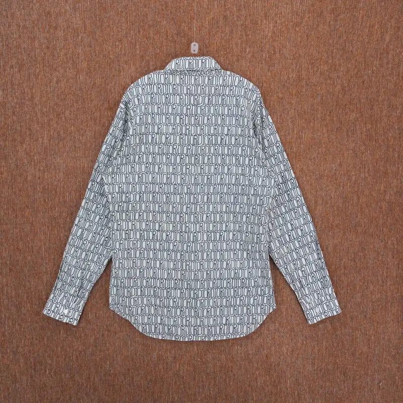 Dior Dior Men's Long Sleeve Shirt with Letter Pattern 0089 Size US S / EU 44-46 / 1 - 2 Thumbnail