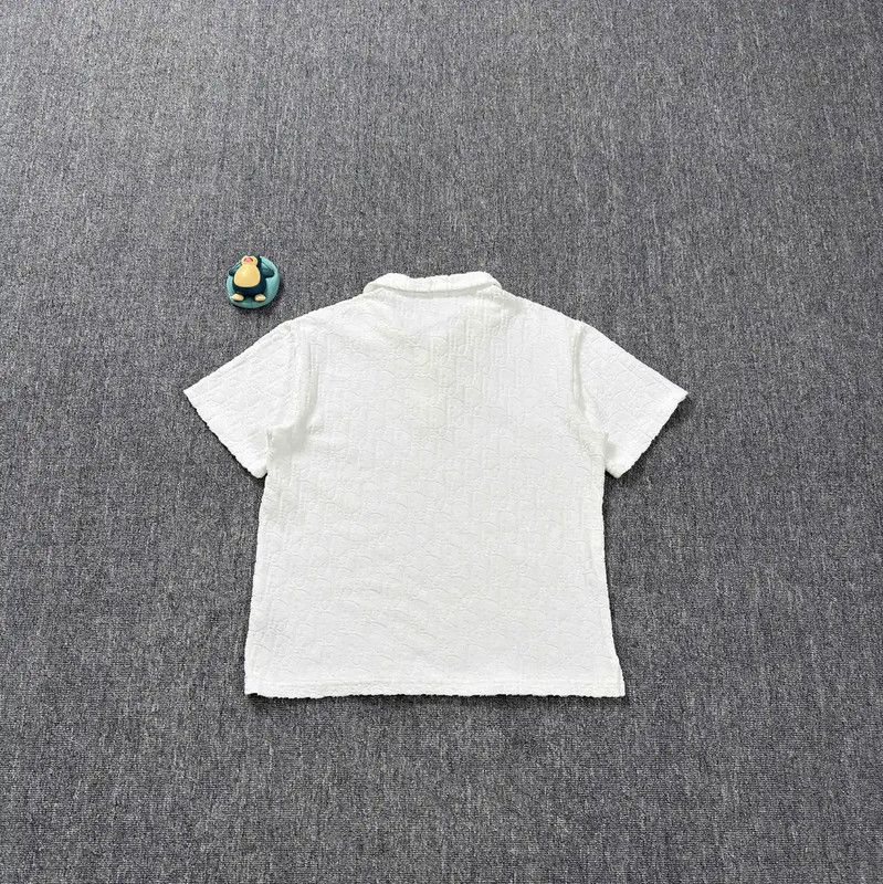 Dior Dior White Cotton Men's Polo 0089 Size US S / EU 44-46 / 1 - 2 Thumbnail