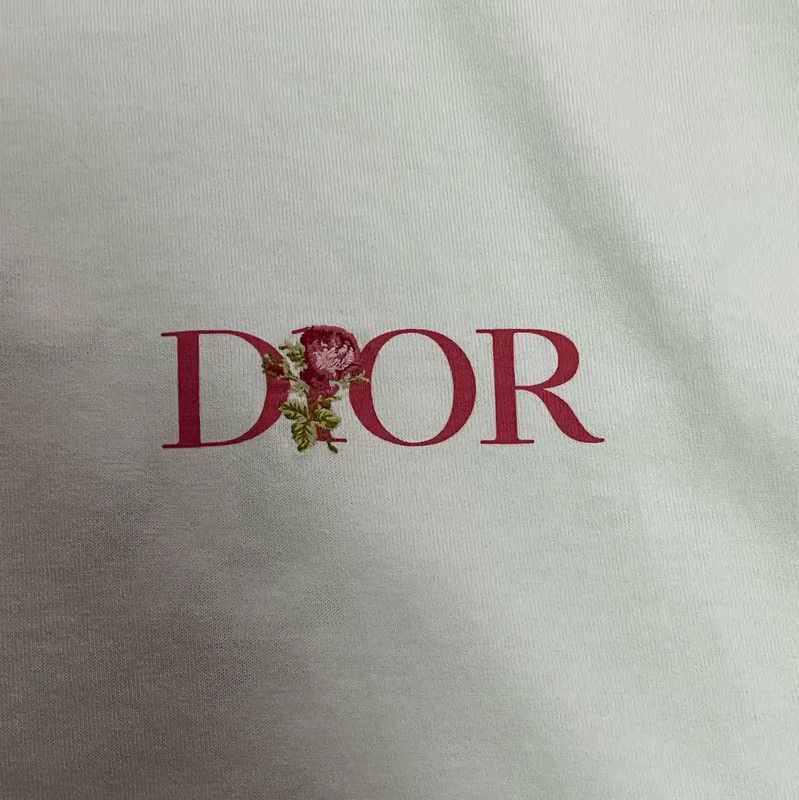 Dior Dior Summer White Cotton Men's T-Shirt 0089 Size US M / EU 48-50 / 2 - 4 Thumbnail