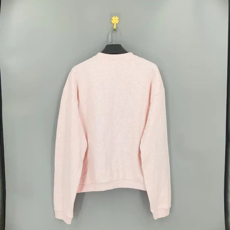 Dior Dior Pink Cotton Men's Sweatshirt 0089 Size US XL / EU 56 / 4 - 2 Thumbnail