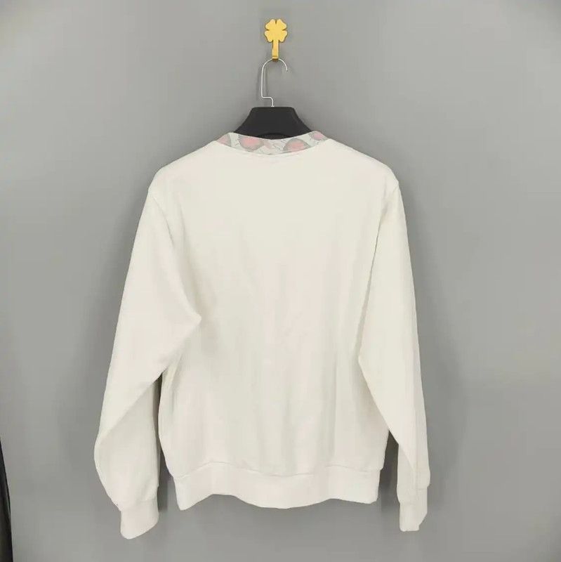Dior Dior White Cotton Men's Sweatshirt 0089 Size US L / EU 52-54 / 3 - 2 Thumbnail