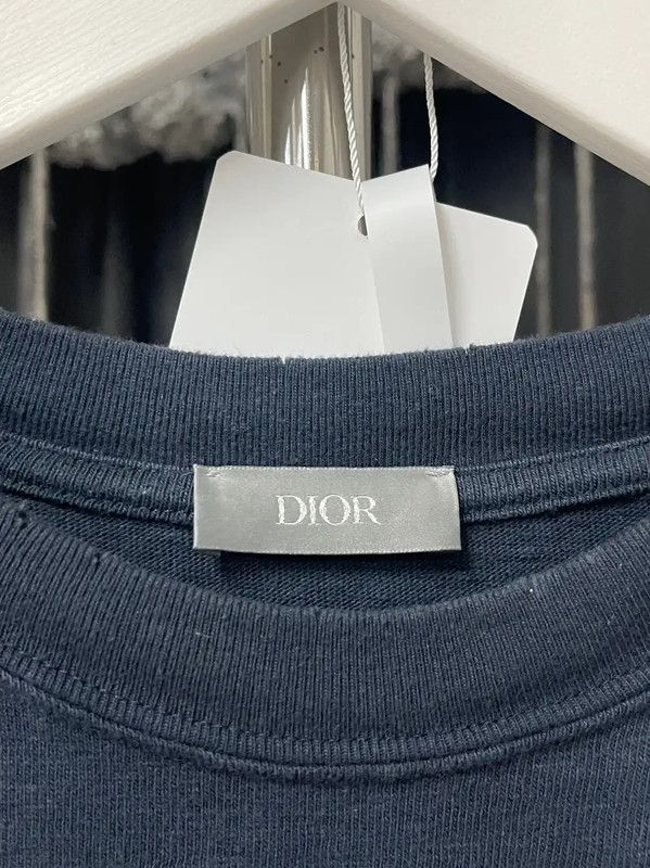 Dior Dior Men's Navy Blue T-Shirt 0089 Size US M / EU 48-50 / 2 - 6 Thumbnail