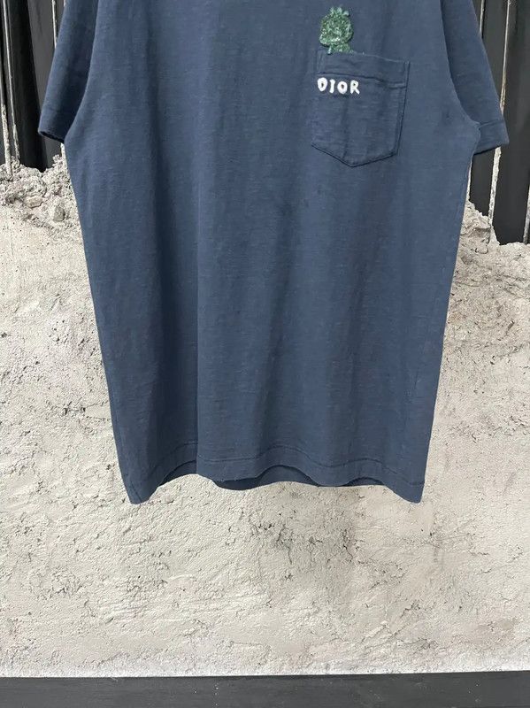 Dior Dior Men's Navy Blue T-Shirt 0089 Size US M / EU 48-50 / 2 - 4 Thumbnail