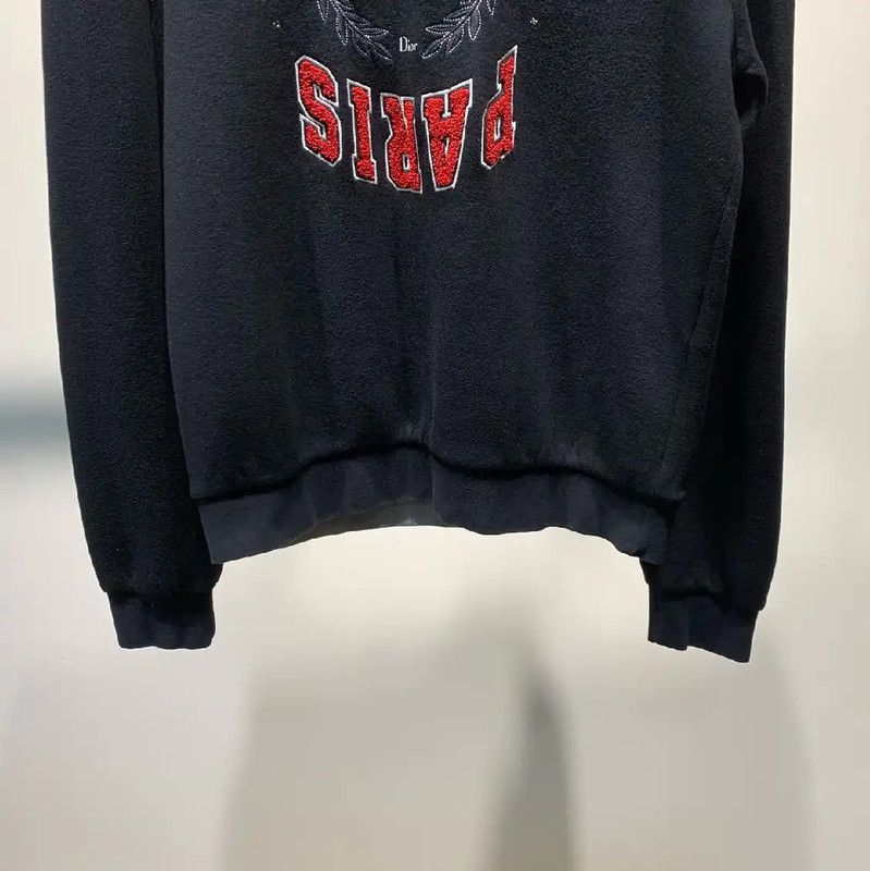 Dior Dior Black Cotton Men's Sweatshirt 0089 Size US XL / EU 56 / 4 - 4 Thumbnail