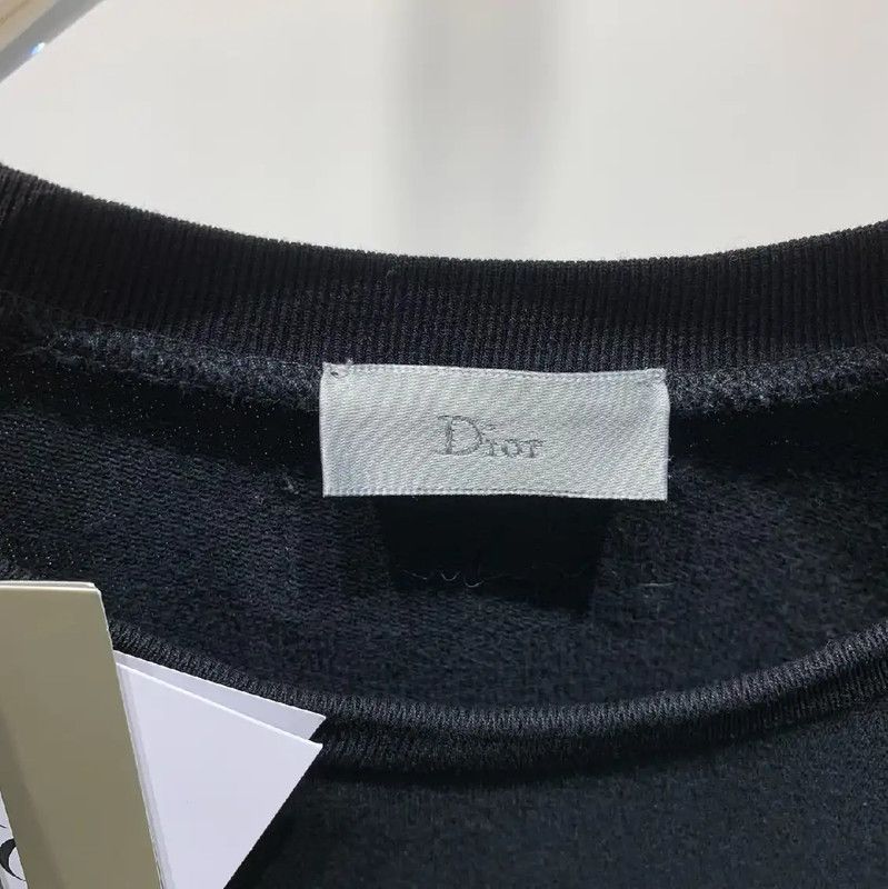 Dior Dior Black Cotton Men's T-Shirt 0089 Size US M / EU 48-50 / 2 - 3 Thumbnail