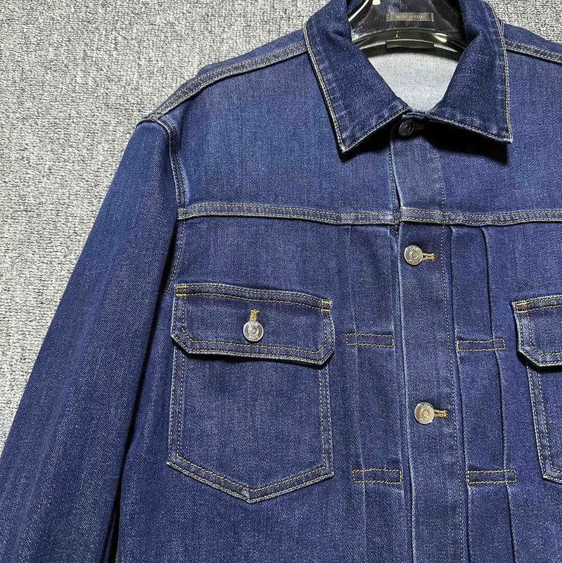Dior Dior Men's Long Sleeve Denim Jacket 0089 Size US M / EU 48-50 / 2 - 2 Thumbnail