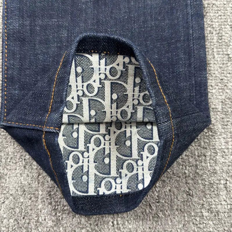 Dior Dior Cotton Casual Blue Pants for Men 0089 Size US 32 / EU 48 - 5 Thumbnail