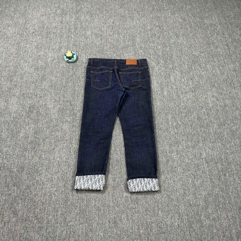 Dior Dior Cotton Casual Blue Pants for Men 0089 Size US 32 / EU 48 - 2 Thumbnail