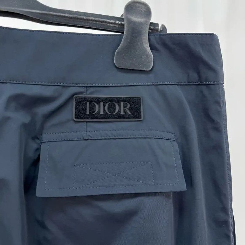 Dior Dior Blue Gray Cotton Blend Casual Pants 0089 Size US 44 / EU 60 - 5 Thumbnail