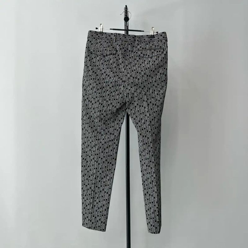 Dior Dior Black Polyester Casual Pants 0089 Size US 26 / EU 42 - 2 Thumbnail