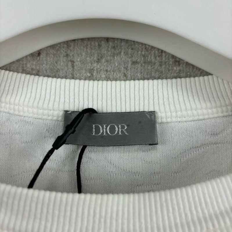 Dior Dior White Logo Cotton Men’s T-Shirt 0089 Size US S / EU 44-46 / 1 - 4 Thumbnail