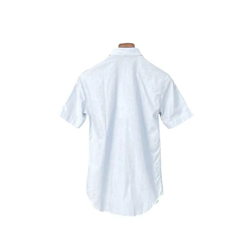 Dior Dior Summer White Cotton Short Sleeve Shirt 0089 Size US S / EU 44-46 / 1 - 2 Thumbnail