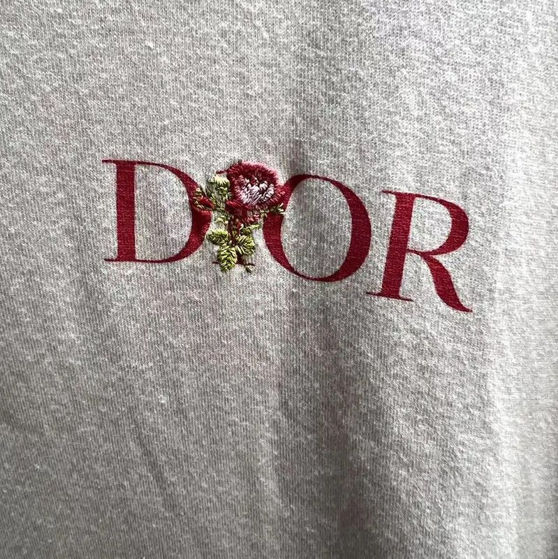 Dior Dior Men's Pink Cotton T-Shirt L Size 0089 Size US L / EU 52-54 / 3 - 2 Thumbnail