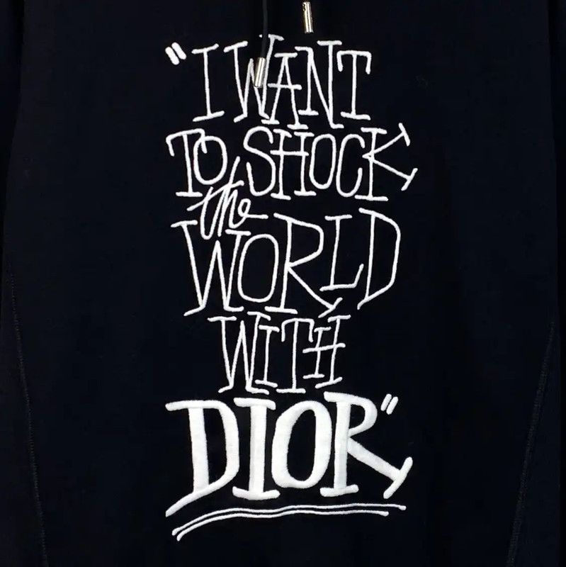 Dior Dior Black Cotton Men's Hoodie 0089 Size US XS / EU 42 / 0 - 4 Thumbnail