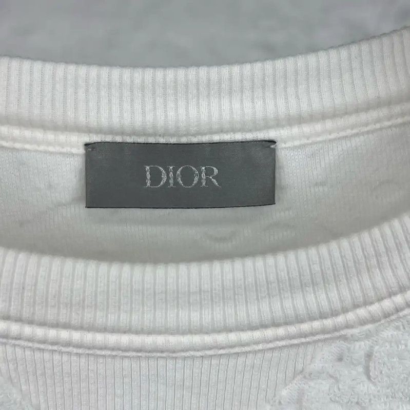 Dior Dior White Cotton Men's T-Shirt 0089 Size US M / EU 48-50 / 2 - 3 Thumbnail