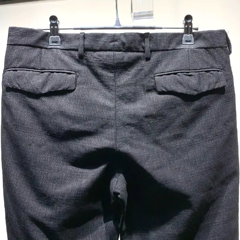 Dior Dior Black Wool Casual Pants for Men 0089 Size US 44 / EU 60 - 4 Thumbnail