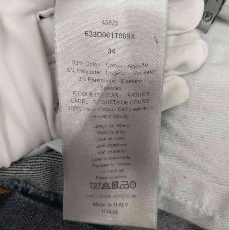 Dior Dior Deep Blue Cotton Casual Pants 0089 Size US 34 / EU 50 - 6 Thumbnail