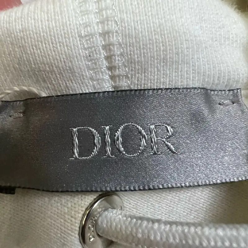 Dior Dior White Men's Hoodie with Logo 0089 Size US S / EU 44-46 / 1 - 3 Thumbnail