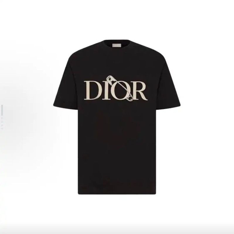 Dior Dior Black Cotton Men's T-shirt 0089 Size US L / EU 52-54 / 3 - 7 Thumbnail