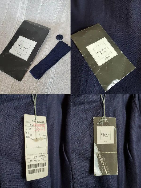 Dior Dior Casual Pants in Navy Blue 0089 Size US 27 - 10 Thumbnail