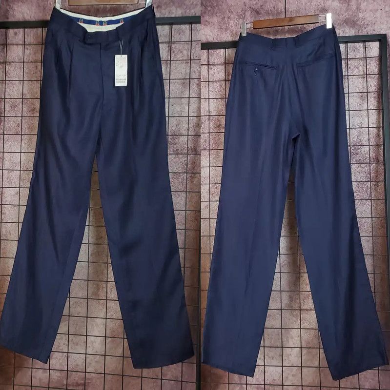 Dior Dior Casual Pants in Navy Blue 0089 Size US 27 - 2 Thumbnail