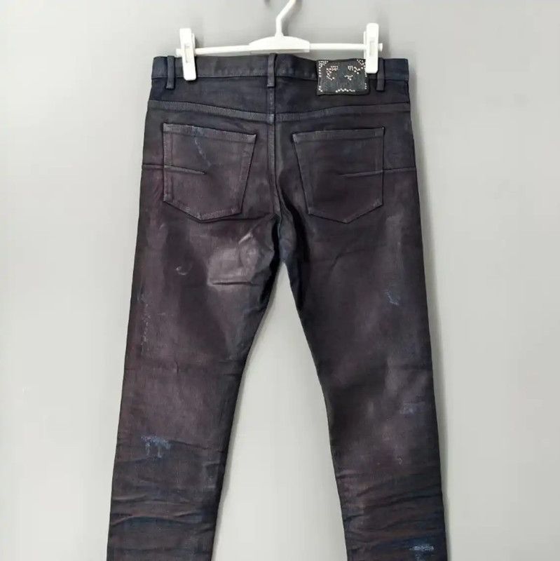 Dior Dior Black Denim Men's Casual Pants 0089 Size US 34 / EU 50 - 2 Thumbnail