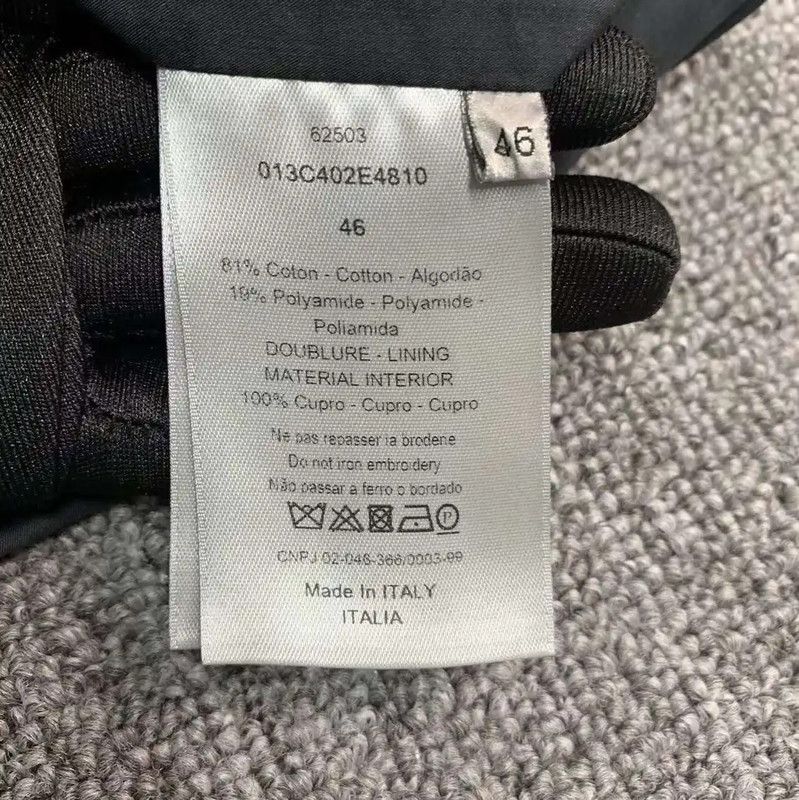 Dior Dior Black Cotton Men's Jacket 0089 Size US M / EU 48-50 / 2 - 4 Thumbnail