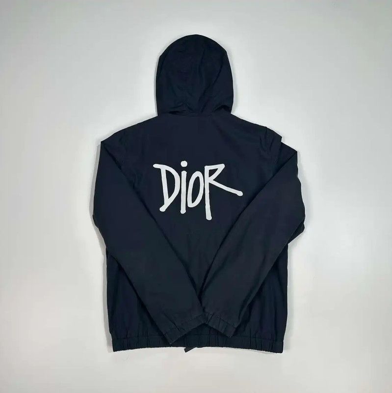 Dior Dior Black Cotton Men's Jacket 0089 Size US M / EU 48-50 / 2 - 2 Thumbnail