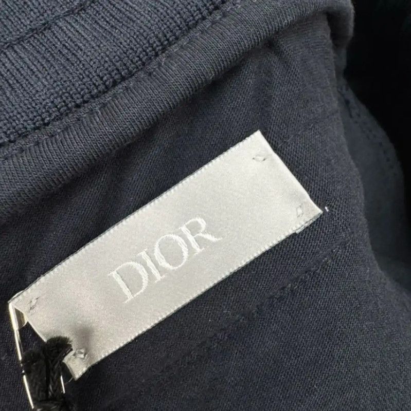 Dior Dior Men's Winter Dark Blue Cotton Pants 0089 Size US 30 / EU 46 - 4 Thumbnail