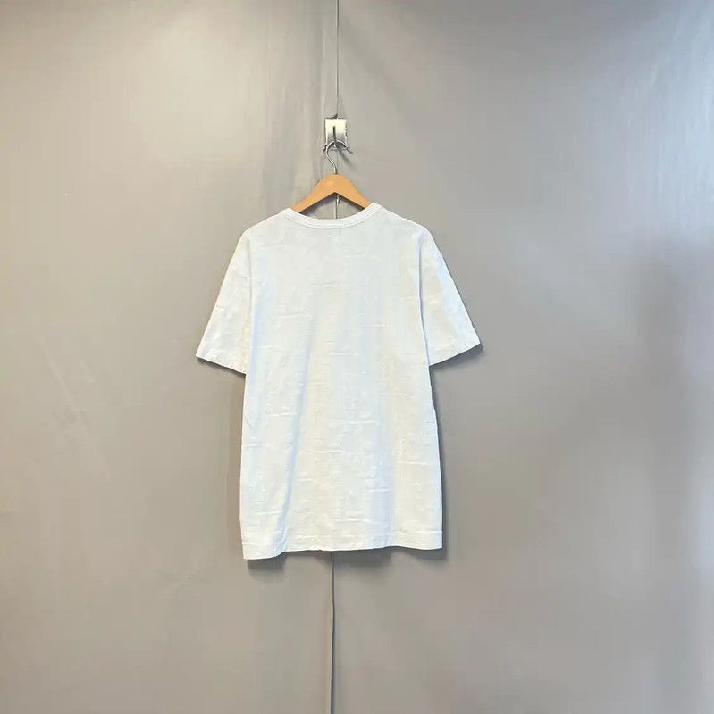 Dior Dior Men's XL White Cotton T-Shirt 0089 Size US XL / EU 56 / 4 - 2 Thumbnail