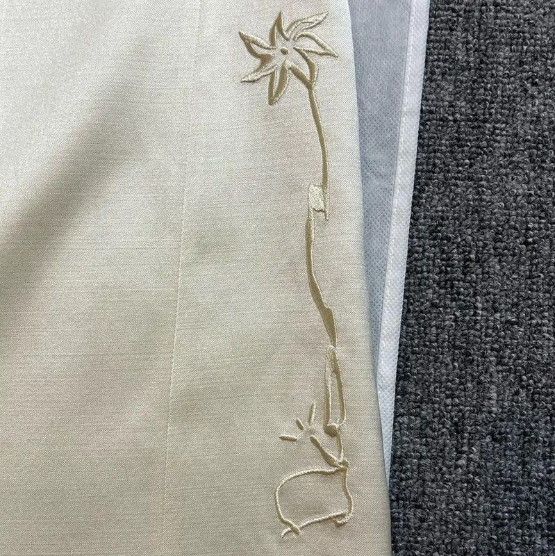 Dior Dior Men's Cream Wool Casual Pants 0089 Size US 38 / EU 54 - 6 Thumbnail