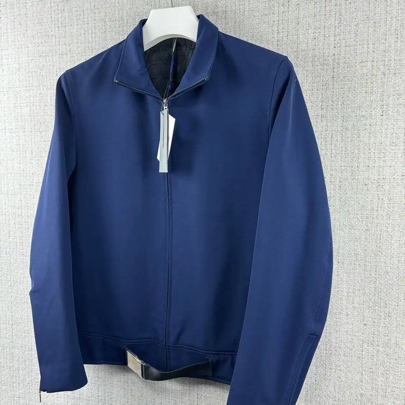 Dior Dior Men's Navy Wool Striped Jacket 0089 Size US S / EU 44-46 / 1 - 2 Thumbnail