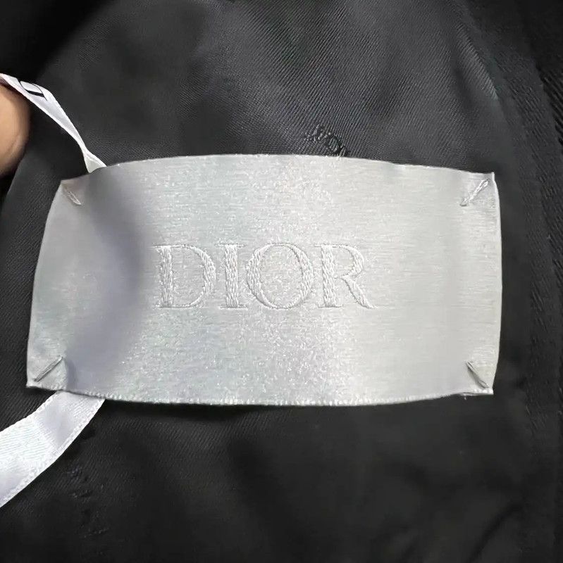 Dior Dior Black Cotton Bomber Jacket for Men 0089 Size US M / EU 48-50 / 2 - 3 Thumbnail