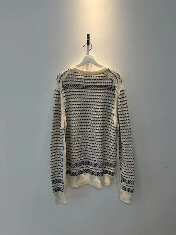 Dior Men's Cream Wool Sweater 0089