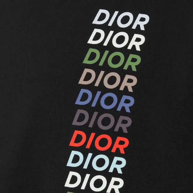 Dior Dior Black Cotton Men's T-Shirt 0089 Size US L / EU 52-54 / 3 - 7 Thumbnail