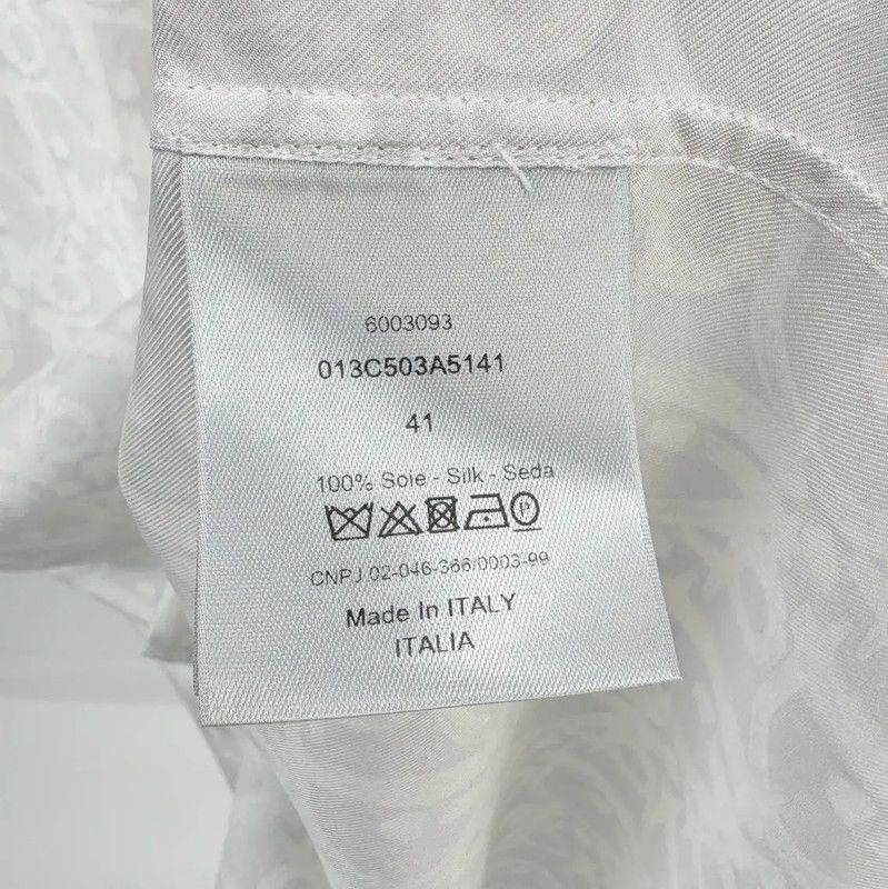 Dior Dior M Size White Men's Shirt 0089 Size US M / EU 48-50 / 2 - 4 Thumbnail