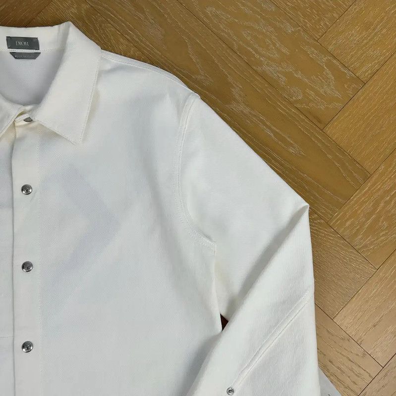 Dior Dior Men's White Oversized Jacket 0089 Size US XXL / EU 58 / 5 - 5 Thumbnail