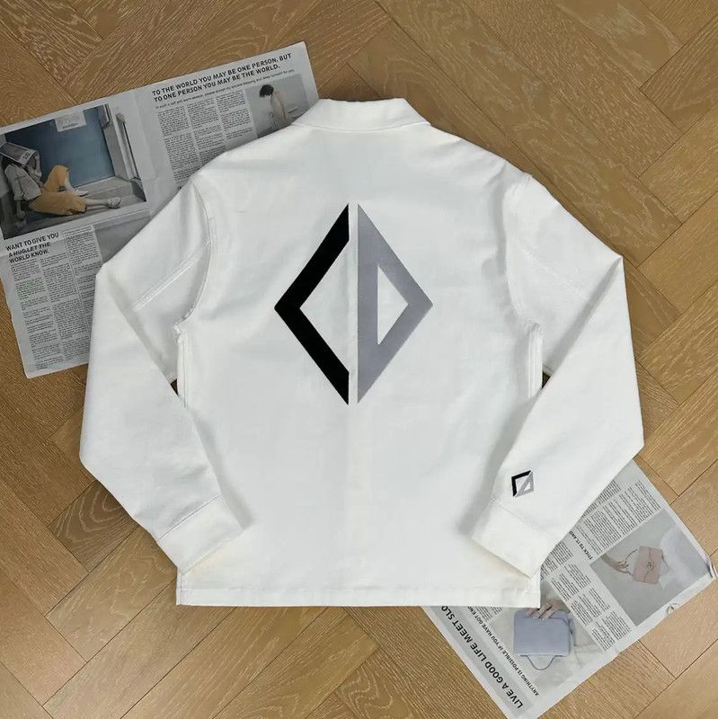 Dior Dior Men's White Oversized Jacket 0089 Size US XXL / EU 58 / 5 - 2 Thumbnail